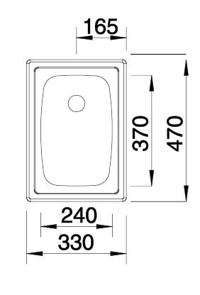BLANCO TOP EE 3x4 nerez 501067