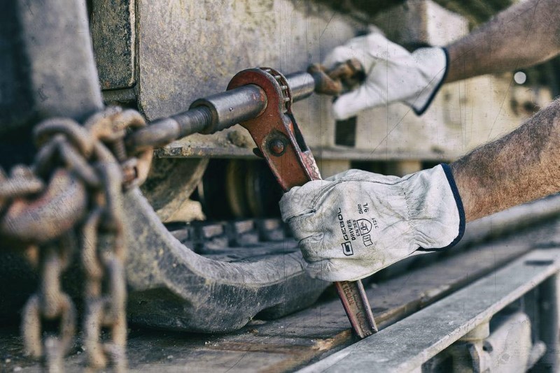 GEBOL Rukavice pracovne PREMIUM DRIVER 9 kozene