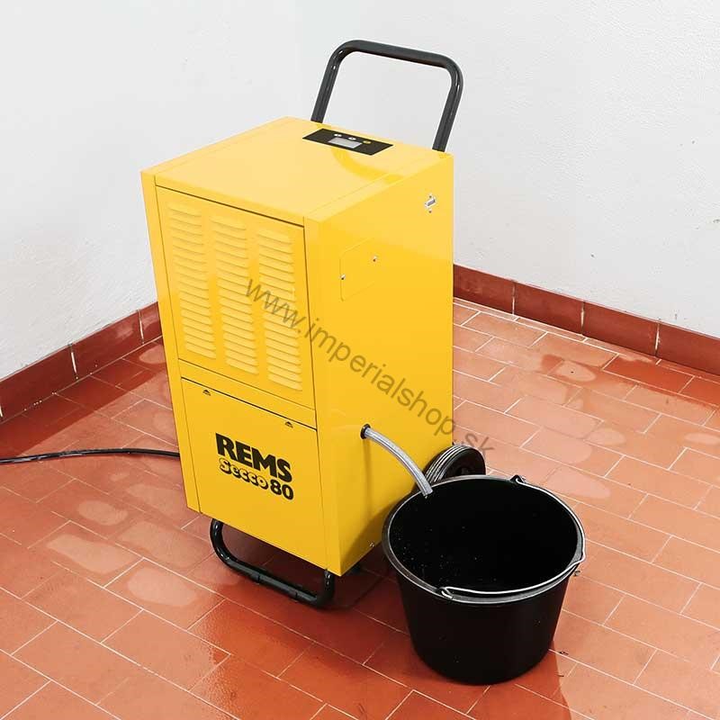 REMS Secco 80 elektrický odvlhčovač vzduchu + Zadarmo merač vlhkosti - 132x01