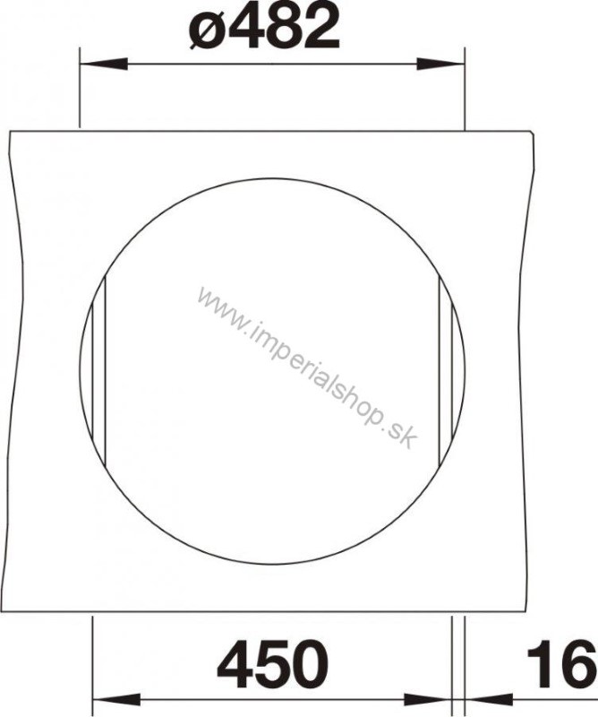 BLANCO FAVUM 45 S káva 524232