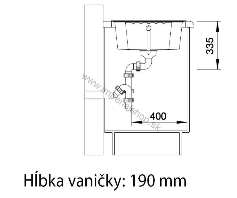 BLANCO ZIA 45 S Compact káva 524730