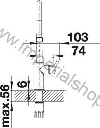 BLANCO CULINA-S Imitácia nerez