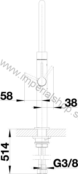 BLANCO CULINA-S Mini Imitácia nerez