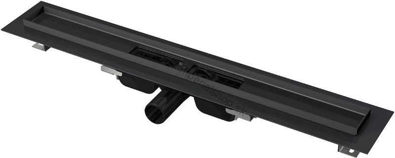 ALCADRAIN APZ101BLACK-1150 Podlahový žľab čierna matná