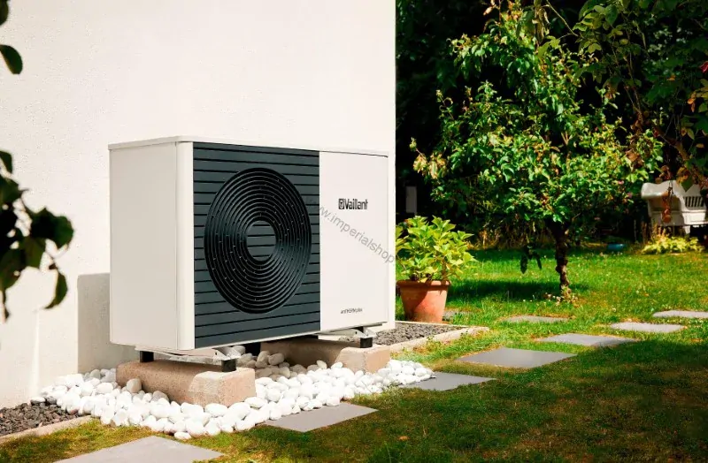 Vaillant aroTHERM plus VWL 75/6 A, uniTOWER plus VIH QW 190/6 E