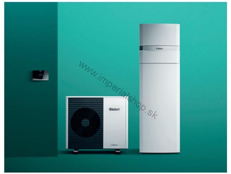 Vaillant aroTHERM plus VWL 125/6 A, uniTOWER plus VIH QW 190/6 E