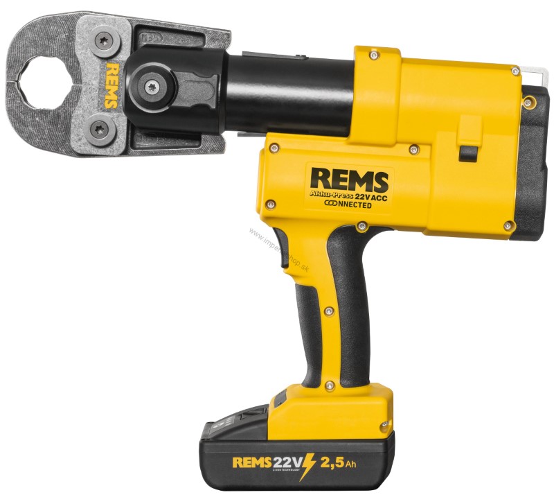 REMS Akku-Press 22V ACC Connected Basic-Pack bez akumulátora v kufri L-Boxx - 576005