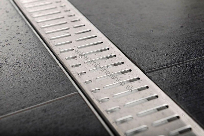 MANUS ONDA nerezový sprchový kanálik s roštom, 1150x130x55 mm