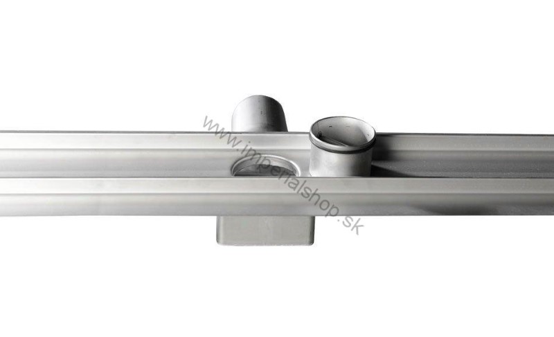 MANUS PIASTRA nerezový sprchový kanálik s roštom pre vloženie dlažby, 1250x130x55 mm