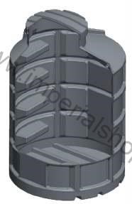 Vodomerná šachta na vŕtané studne 1200/1600