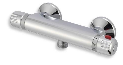 NOVA Sprchová termostatická batéria 150 mm Aquamat chróm
