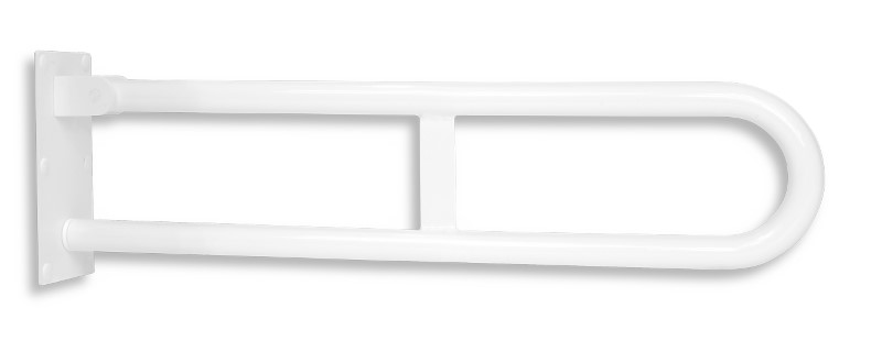 NOVA Úchyt dvojitý sklopný 572 mm biely