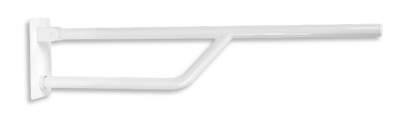 NOVA Úchyt jednoduchý sklopný 826 mm biely