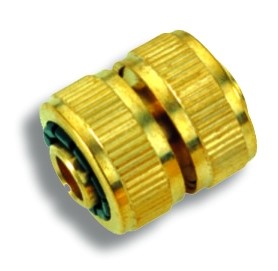 NOVA Spojka 1/2" mosadz