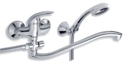 NOVA Vaňová paneláková batéria 100 mm Metalia 55 chróm 55033,0
