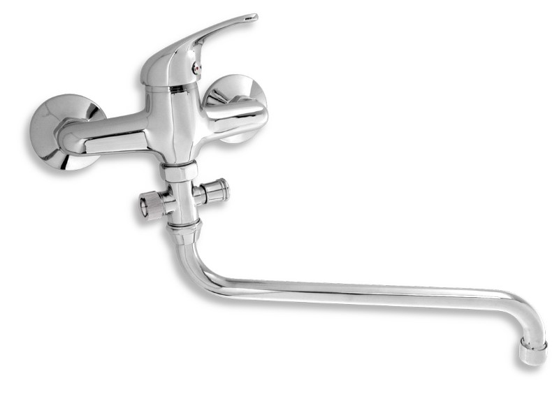 NOVA Paneláková batéria bez sprchy 150 mm Titania Iris chróm 92071/1,0