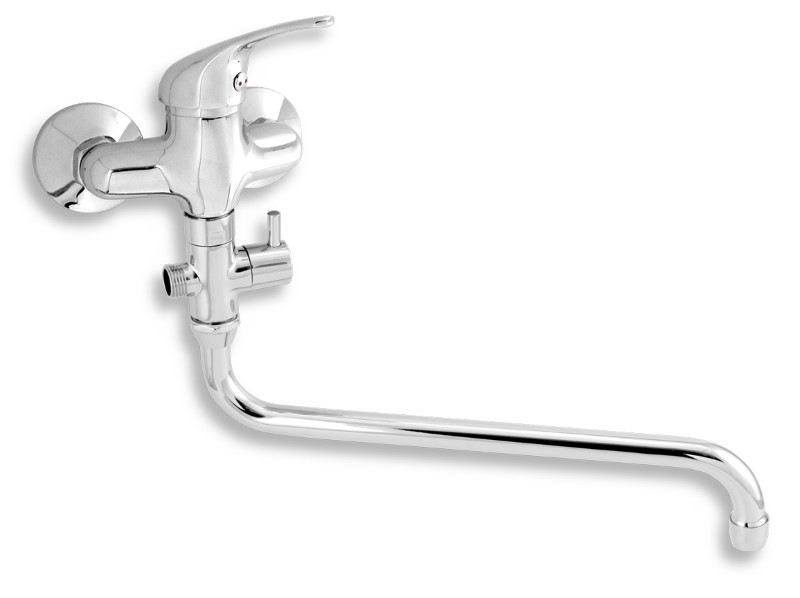 NOVA Paneláková batéria bez sprchy 100 mm chróm 92073/1,0