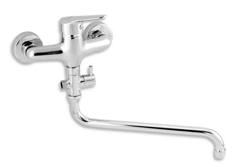 NOVA Paneláková batéria bez sprchy 150 mm chróm Titania Iris New 94471/1,0