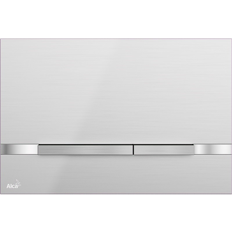ALCADRAIN STRIPE INOX Ovládacie tlačítko - nerez-polomat/lesk