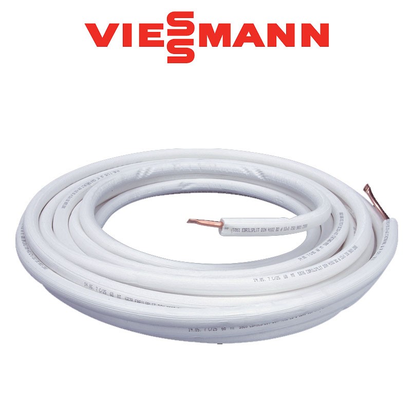 Viessmann medená rúra s izoláciou 25m - pre kvapalinu 10mm