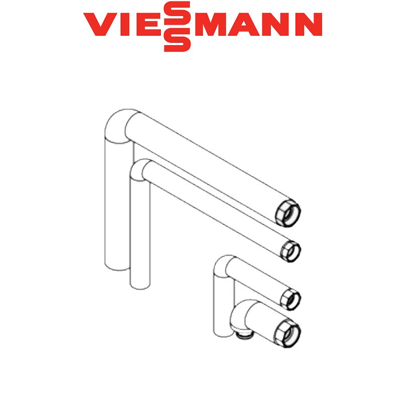 Viessmann pripojovacia sada na omietku sprava