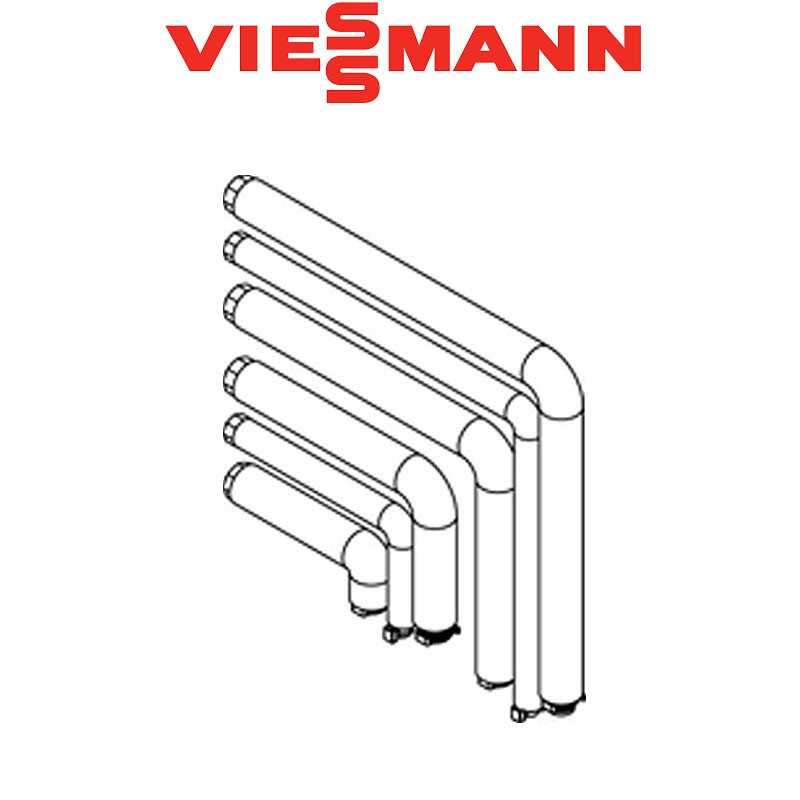 Viessmann pripojovacia sada pre TČ, montáž na omietku zľava 2C