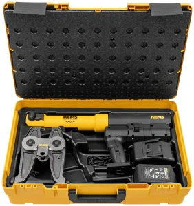 REMS Akku-Press XL 45 kN 22 V ACC Basic-Pack Z7 elektrická lisovačka v kufri L-Boxx - 579014
