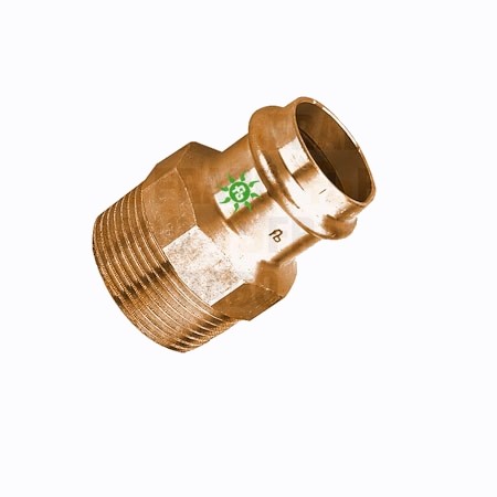 Lisovací Cu DG prechod na závit 28x3/4" vonkajší solár