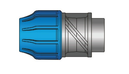 LDPE Prechod na závit 63x2" vnútorný závit