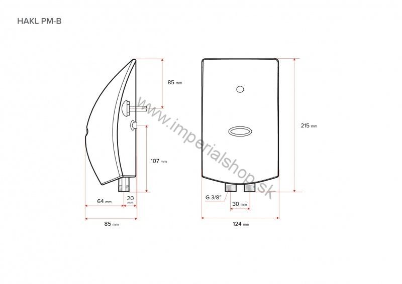 HAKL PM-B 145 + 30cm kombinovaná batéria