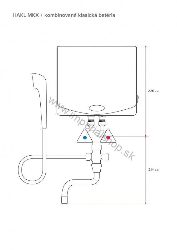 HAKL MX 2211 + 30cm kombinovaná batéria