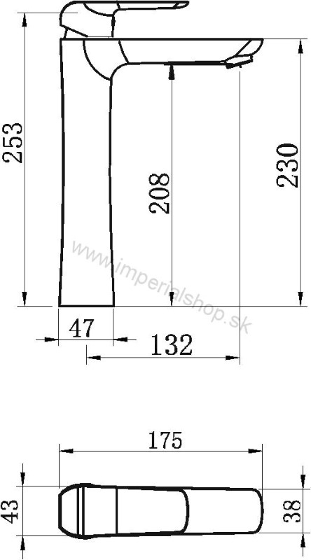 NOVA Umývadlová batéria s odpadovou súpravou 38503,0