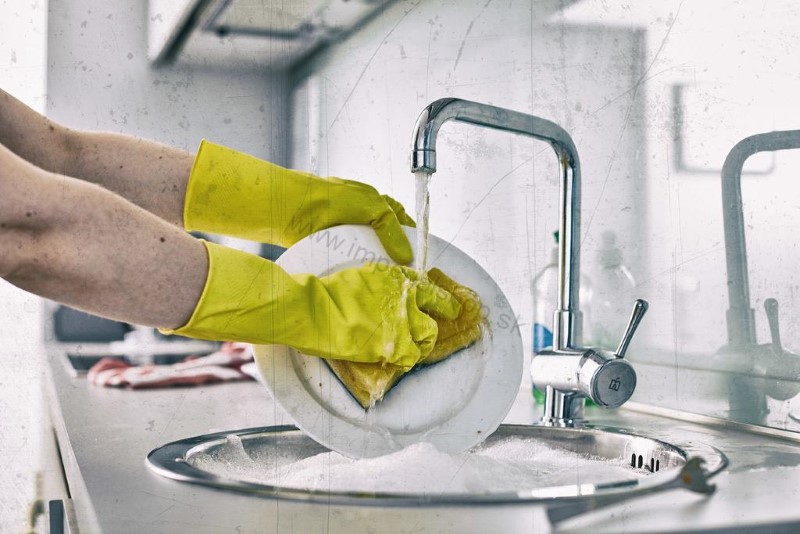 GEBOL Rukavice pre domacnost latexove 2 pary