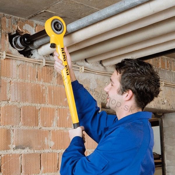 REMS rychlovymeniteľná závitorezná hlava S, R 1" - 521056