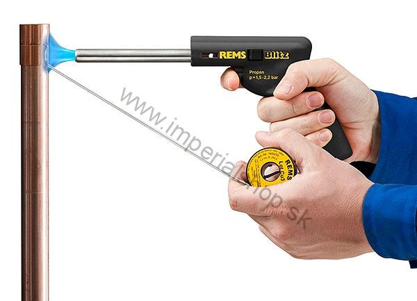 REMS Blitz propánový horák na mäkké spájkovanie - 160010