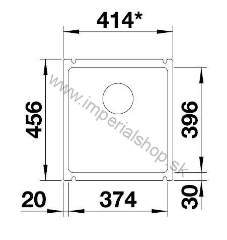 BLANCO SUBLINE 375-U