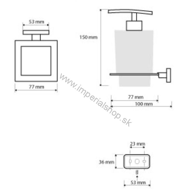 BEMETA NIKI Dávkovač mydla 153209049