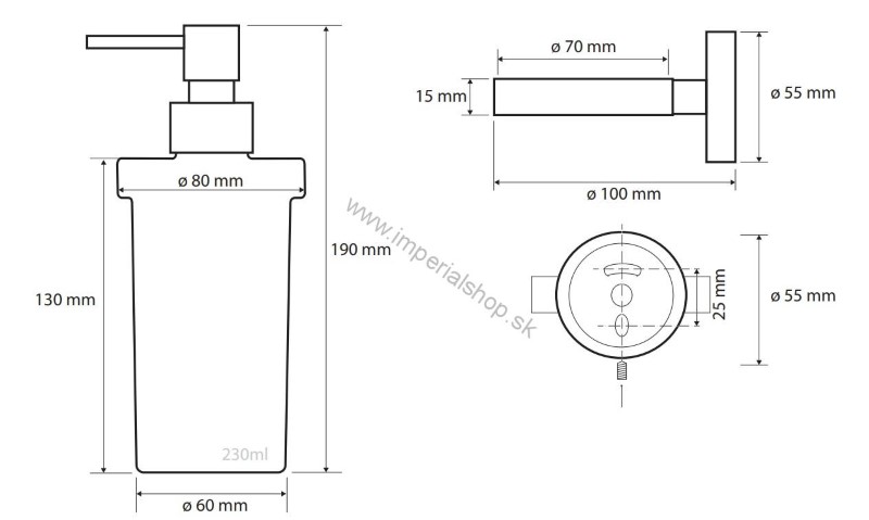 BEMETA NEO Dávkovač mydla 104109016