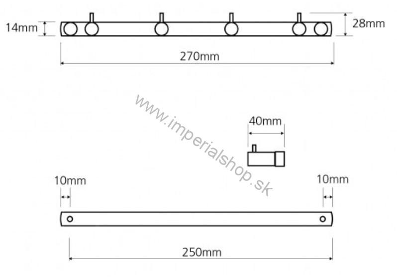 BEMETA NEO Štvorháčik 104606105
