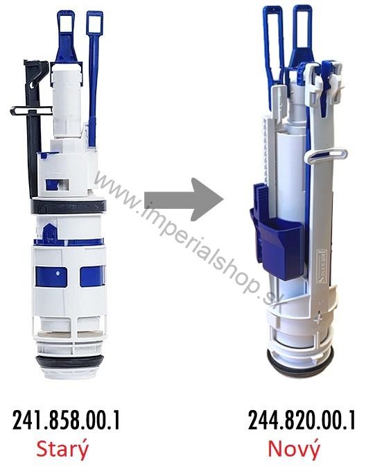 GEBERIT Splachovací ventil Geberit typ 212, kompletný, pre podomietkovú splachovaciu nádržku Sigma, Delta a UP300 244.820.00.1