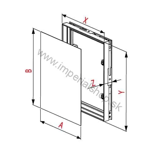 Den Braven dvierka pod obklad
