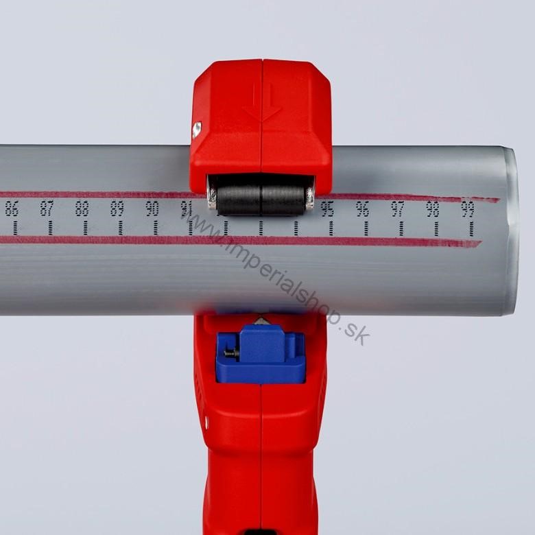 KNIPEX Rezačka plastových trubiek 32 mm, 40 mm, 50 mm