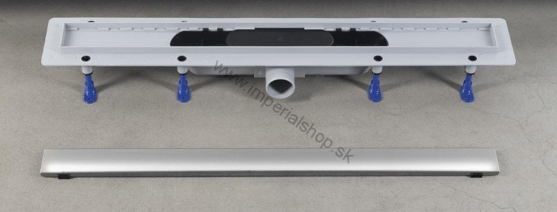 FLISE sprchový kanálik superflow DN50, 710x122x65 mm