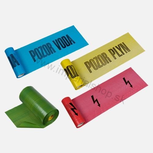 Den Braven Výstražná fólia modrá VODA 20m