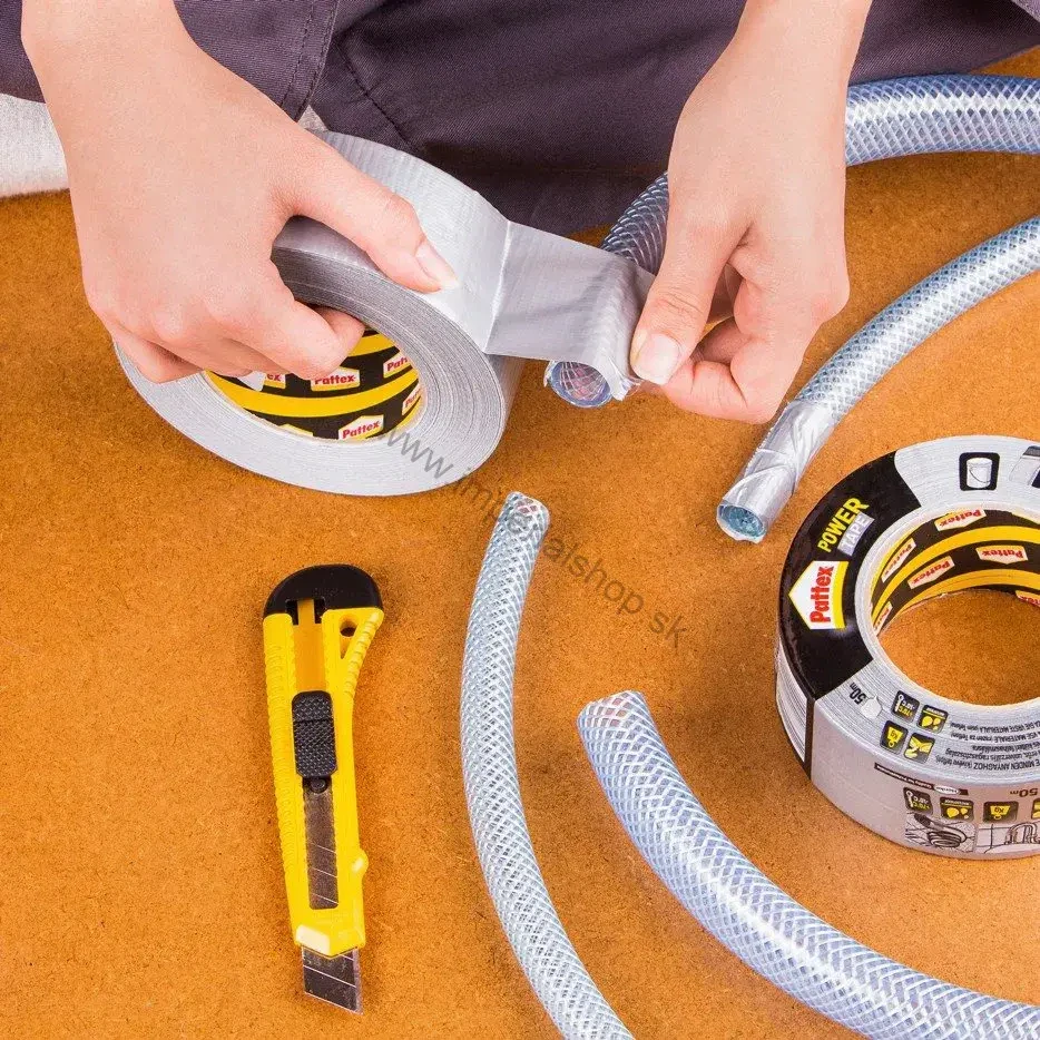 PATTEX Power tape, strieborná, 25 m