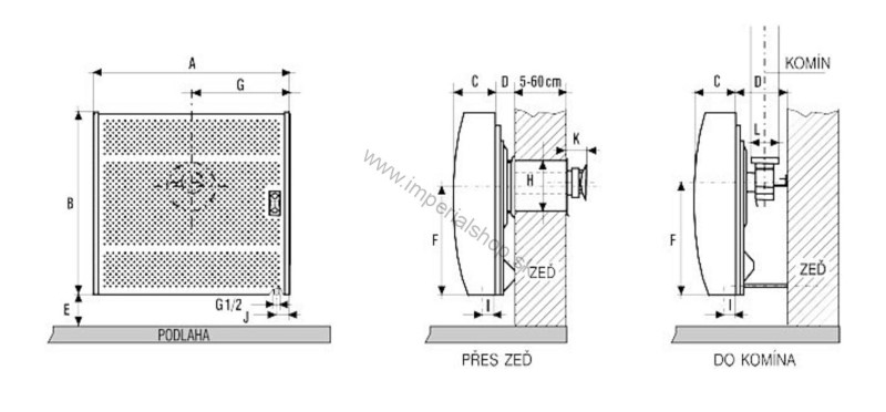 MORA PT 6153 do komína