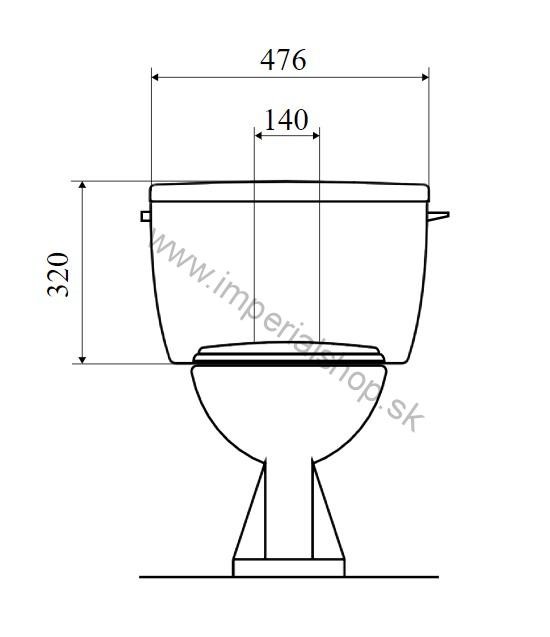 WC nádržka T-2450