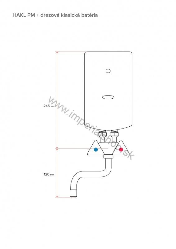 HAKL PM-B 155 + 20cm drezová batéria