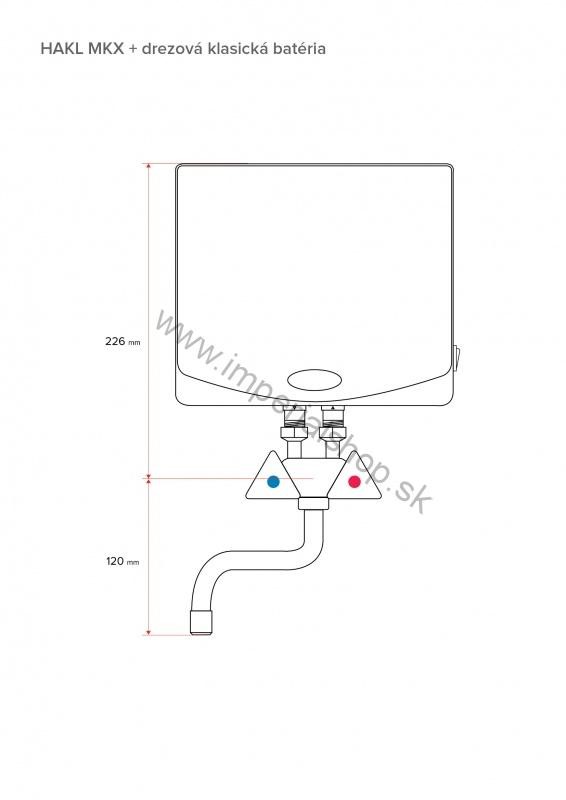 HAKL MX 2207 + 30cm drezová batéria