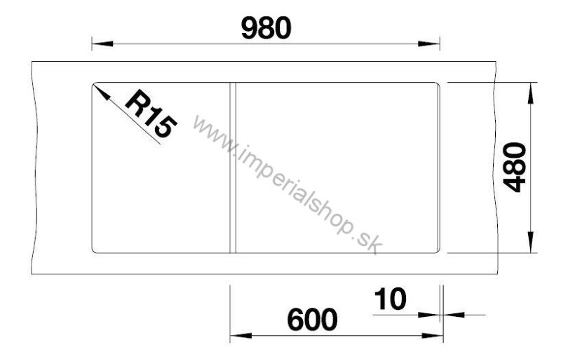 BLANCO ZIA XL 6 S káva 517577